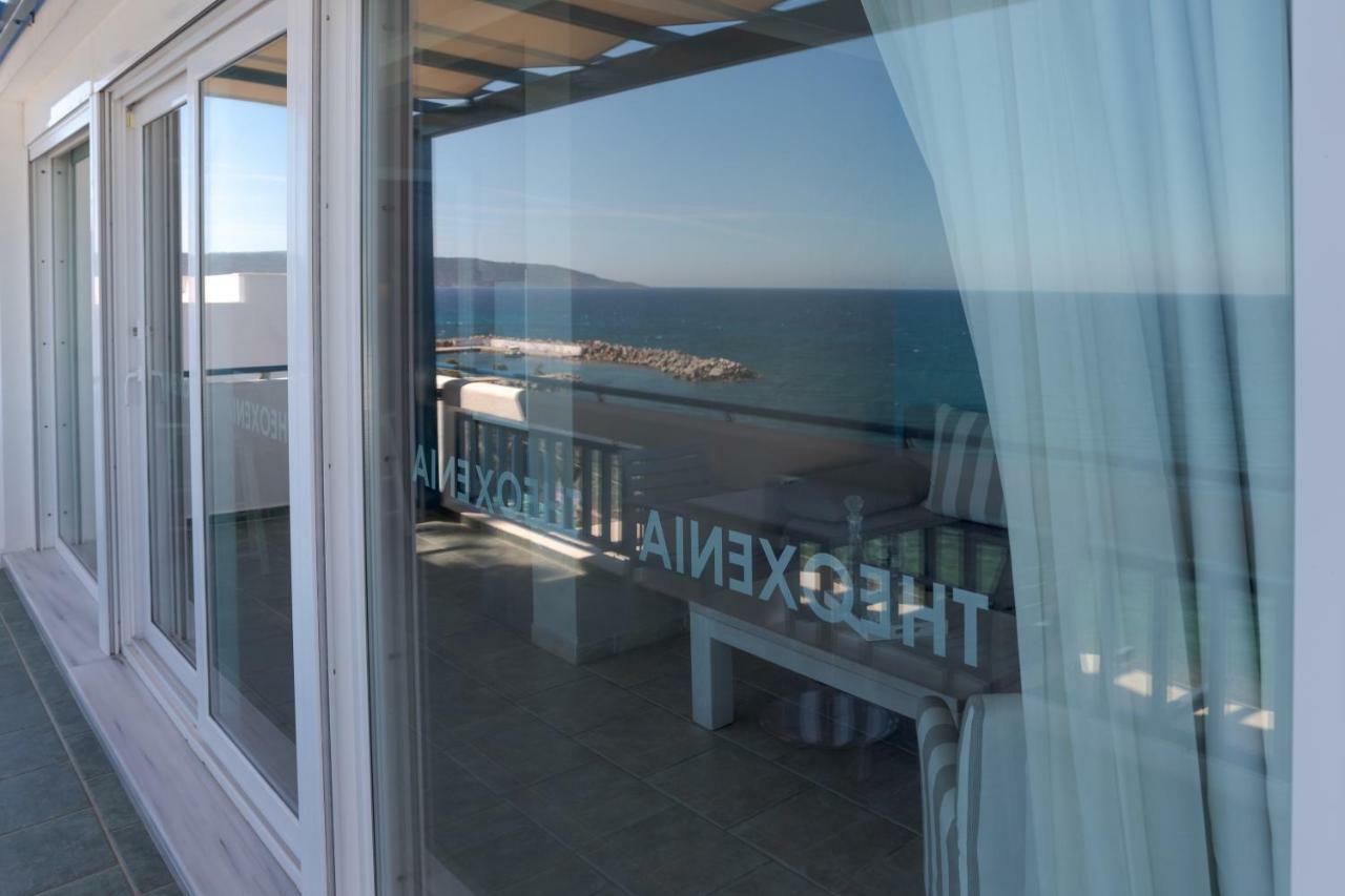 Theoxenia Chios Apartments Paralia Agias Foteinis Bagian luar foto